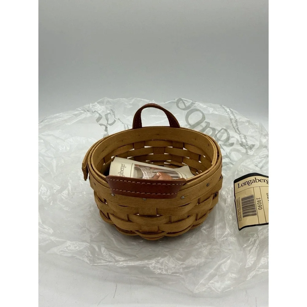 Longaberger‎ 2002 Saffron / Booking Basket 🧺🌼 – NEW